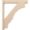 Ekena Millwork 6-in W x 36-in D x 42-in H Balboa Block Rough Cedar Woodgrain TimberThane Outlooker, Primed Tan OUTUR060X36X42BOA44RCPR - alternate 3